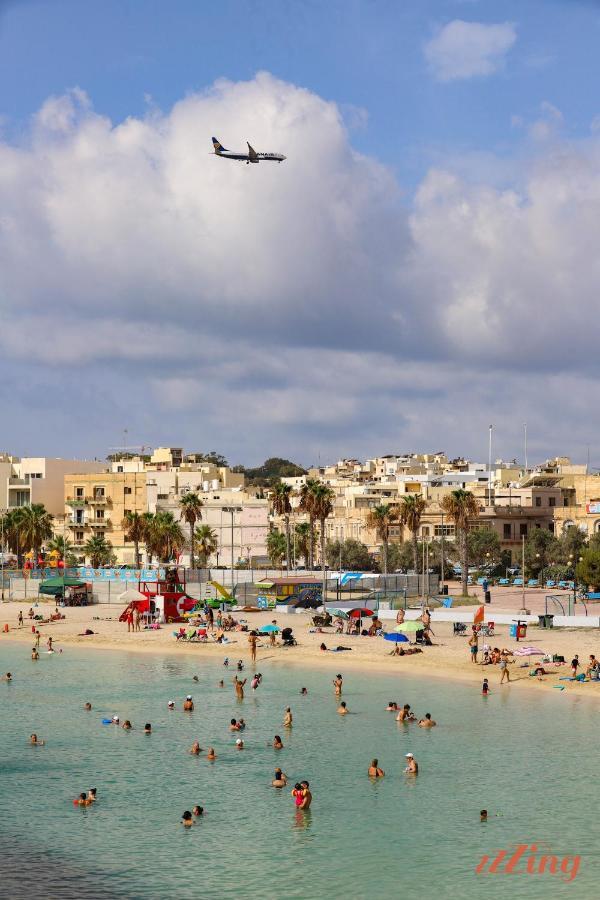 Luxurious Duplex Seafront Apt W Amazing Sea Views Birżebbuġa Bagian luar foto